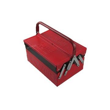 جعبه ابزار فلزی 30 سانت دو طبقه کد 302 کاوه